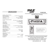 Pyle PLDVD188 CD Player manual cover