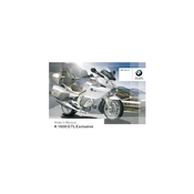 BMW K 1600 GTL Exclusive 2014 Motorcycle manual cover