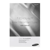 Samsung HT-F9730 Series Home Theater System manual cover