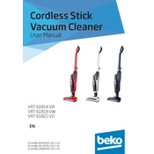 Beko VRT 61814 VR manual cover