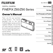 Fujifilm FinePix Z85 Camera manual cover