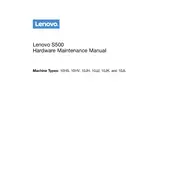 Lenovo S500 Computer manual cover