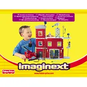 Fisher Price Mattel Imaginext Small Rescue Center 78332 Toy manual cover