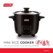 Dash DRCM200 Mini Rice Cooker manual cover