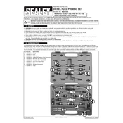 Sealey VS555 Priming Set manual cover