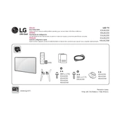 LG 55UJ6200 TV manual cover