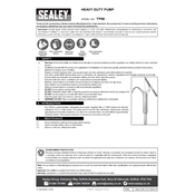 Sealey TP68 Pump manual cover