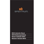 Spektrum SPMSR410 Receiver manual cover