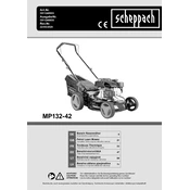 Scheppach MP132-42 5911248903 Lawn Mower manual cover