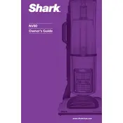 Shark NV80 Vacuum manual cover