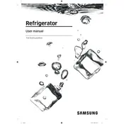 Samsung Family Hub RF23A977 Refrigerator manual cover