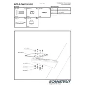 Scanstrut DPT-R-PLATE-01 Plate manual cover