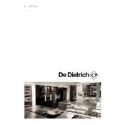 De Dietrich DME1199X Microwave Oven manual cover