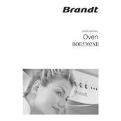 Brandt BOE5302XE Oven manual cover