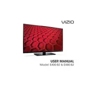 Vizio E400-B2 TV manual cover