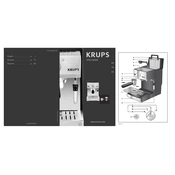 Krups XP5200 Coffee Machine manual cover