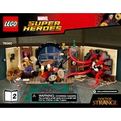 LEGO Doctor Strange 76060-2 Construction Set manual cover