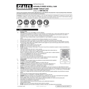 Sealey SM1302.V2 Saw manual cover