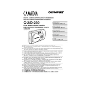 Olympus D-230 manual cover