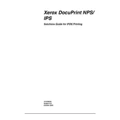 Xerox DocuPrint NPS IPS IPDS Printing Printer manual cover