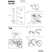 Yamaha LSX-700 Audio System manual cover