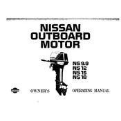 Nissan NS9.9 Outboard Motor manual cover