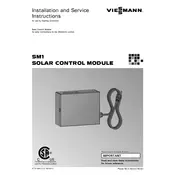 Viessmann Vitodens 200-W B2HA Solar Control Module Accessory manual cover