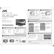 JVC LT-22C540 manual cover