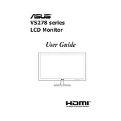 ASUS VS278Q Monitor manual cover