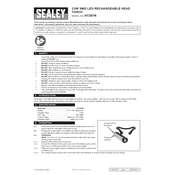 Sealey HT301R Torch manual cover