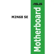 ASUS M2N68 SE Motherboard manual cover