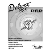 Fender Deluxe 90 DSP 2267200030 120V 60Hz US Amplifier manual cover