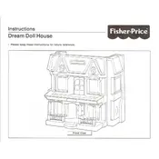 Fisher Price Mattel Dream Doll House 74600 Toy manual cover