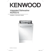 Kenwood KID45S16 manual cover