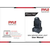 Pyle PDJLT40 Stage Light manual cover