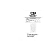 Pyle PL90MU MP3 Player manual cover