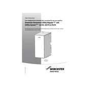 Worcester Greenstar Danesmoor Utility Regular 12/18 2018 Boiler manual cover