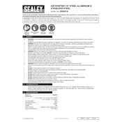 Sealey GSA314 Riveter manual cover