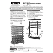 Sealey TPS94 Storage manual cover