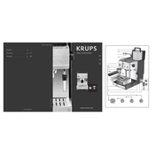 Krups AUTOCAPUCCINNO XP5250 Coffee Machine manual cover