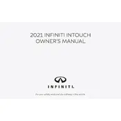 Infiniti Q50 Intouch 2021 Sedan manual cover