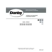 Danby DPA100E1BDB Air Conditioner manual cover