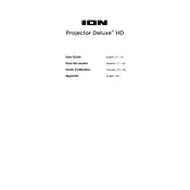 ION Projector Deluxe HD manual cover