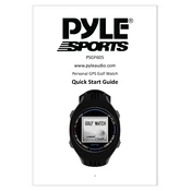 Pyle PSGF605 Watch manual cover