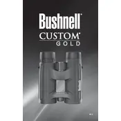 Bushnell 210242G Binocular manual cover