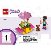 LEGO Friends 41715-1 Construction Set manual cover