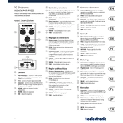 TC Electronic HONEY POT FUZZ manual cover