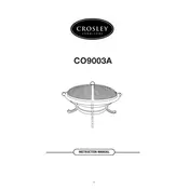 Crosley CO9003A Table manual cover