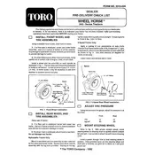 Toro Wheel Horse 240 Series 72040 Tractor