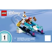 LEGO Frozen 43194-1 Construction Set manual cover